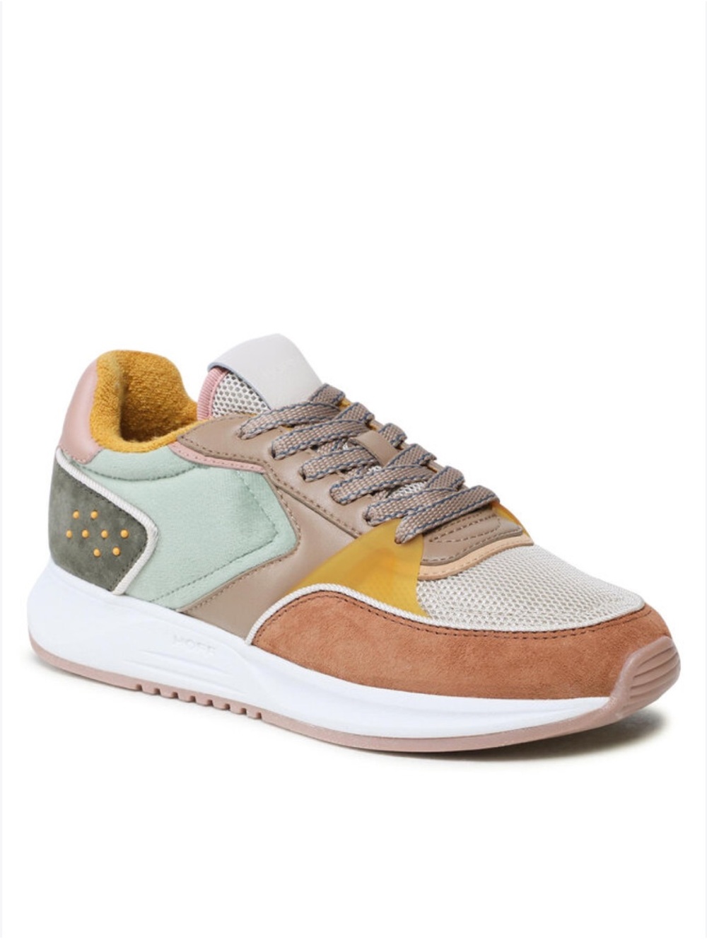HOFF Navona Women's Multicolor Suede & Mesh Sneakers